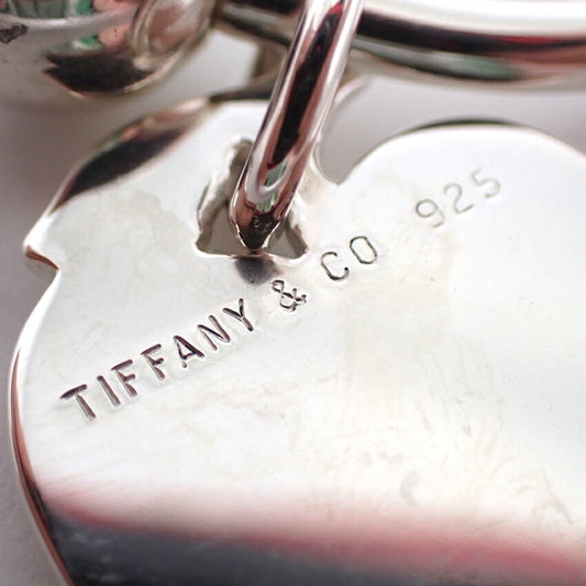 【中古】TIFFANY/ティファニー 925 アップルタグ付き キーリング/j197-11