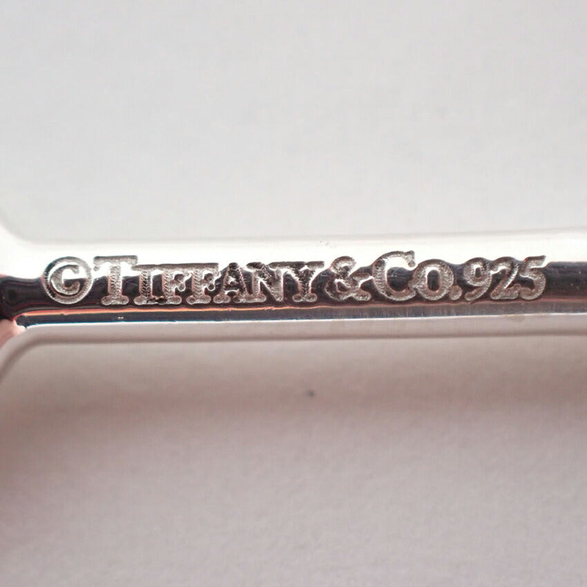 【中古】TIFFANY/ティファニー 925 ハートキー ダイヤモンド ペンダントトップ/j197-1