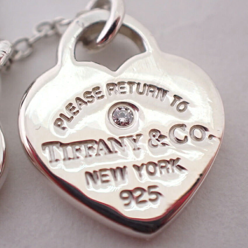 【中古】TIFFANY/ティファニー 925 リターントゥティファニー ダブルハートタグ ペンダント/j197-3