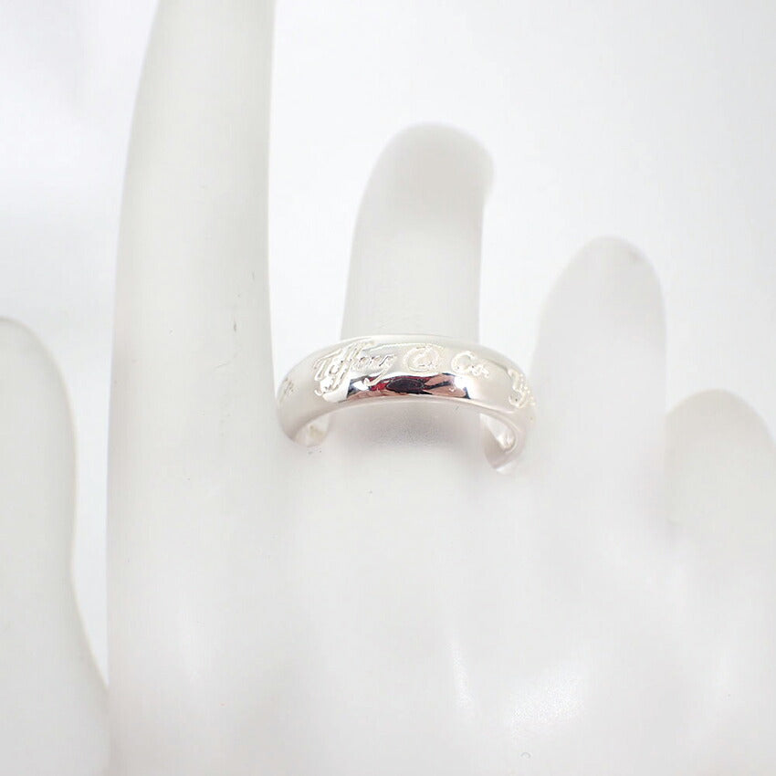 【中古】TIFFANY/ティファニー 925 ノーツ リング /13号/j197-4