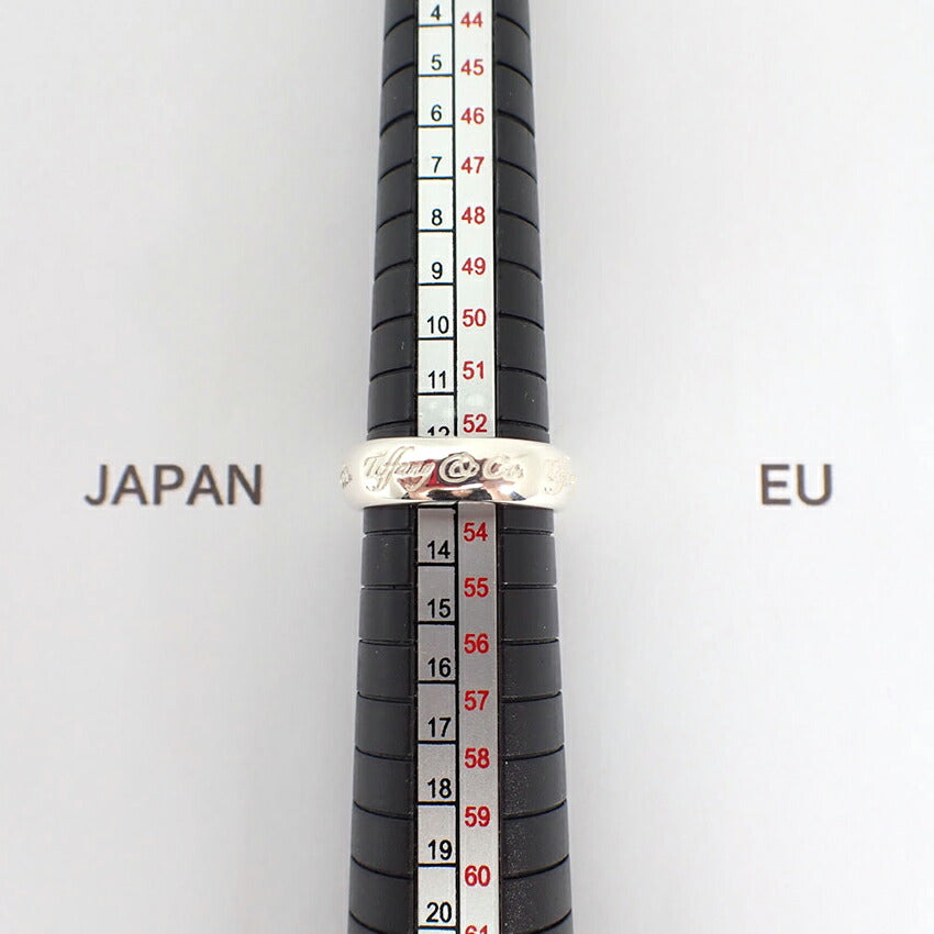 【中古】TIFFANY/ティファニー 925 ノーツ リング /13号/j197-4