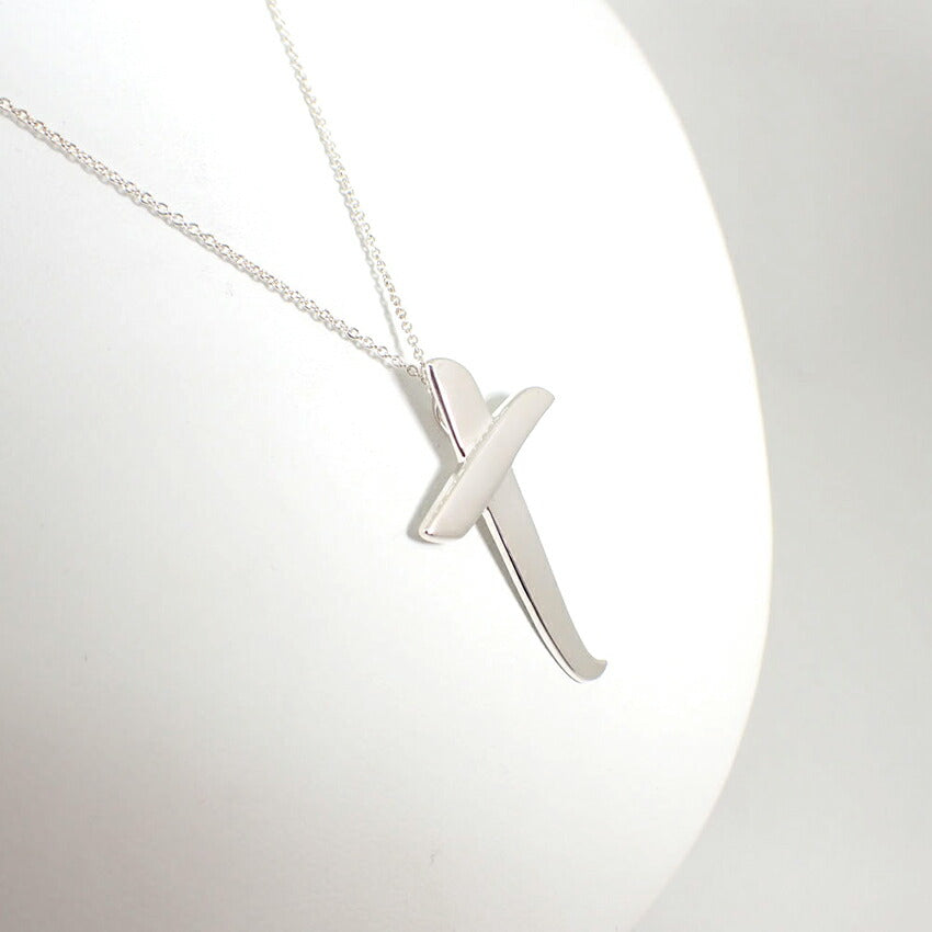 【中古】TIFFANY/ティファニー 925 パロマピカソ キス  ネックレス/j197-5