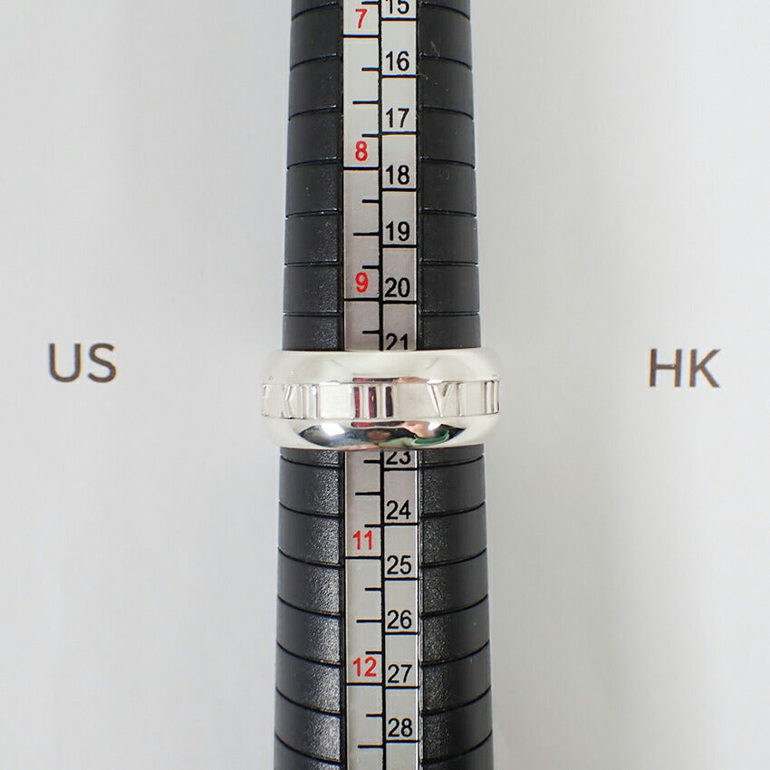 【中古】TIFFANY/ティファニー 925 アトラス リング/21号/j197-6