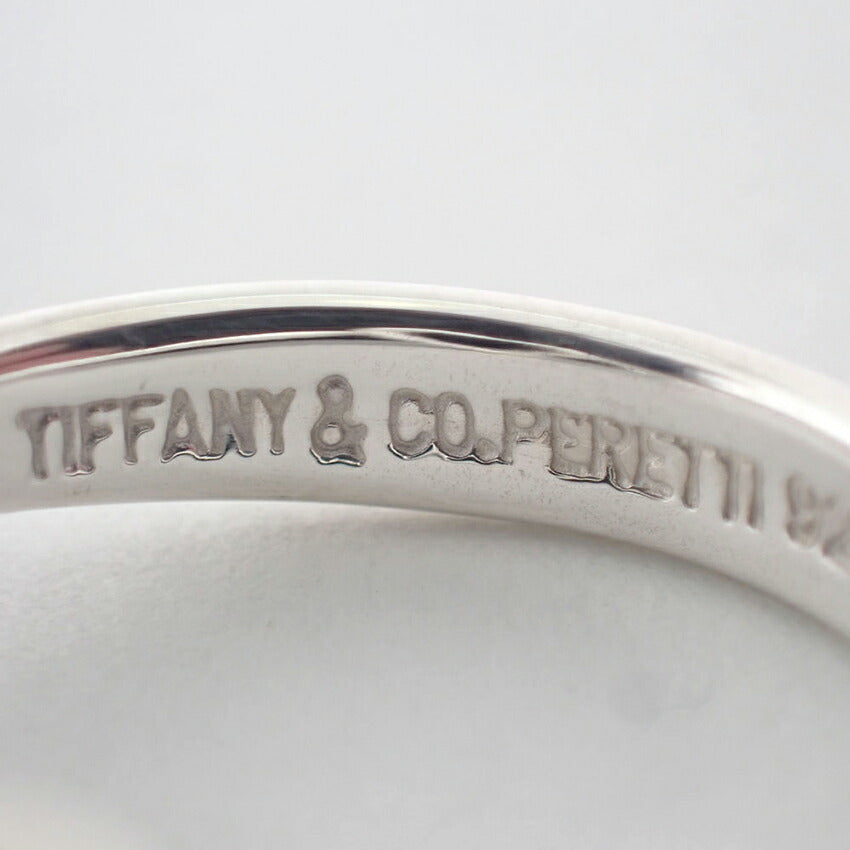 【中古】TIFFANY/ティファニー 925 オープンハート リング/10号/j198-10