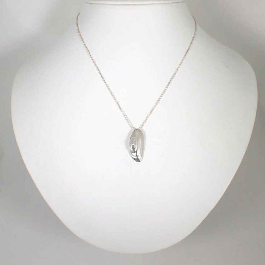 【中古】TIFFANY/ティファニー 925/シェル/オイスター ペンダント/ネックレス/j198-3