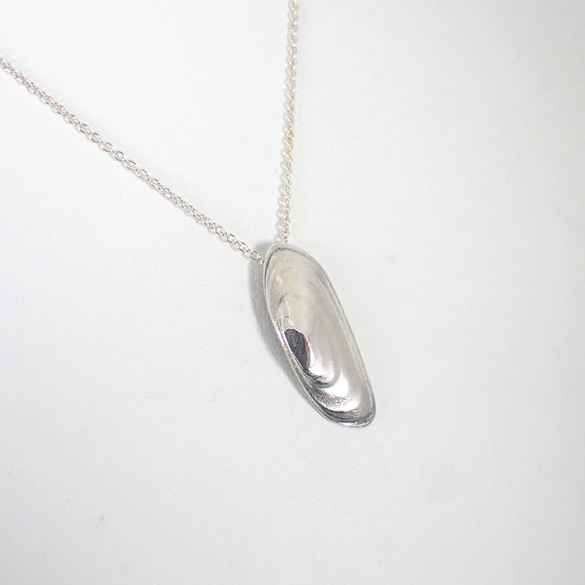 【中古】TIFFANY/ティファニー 925/シェル/オイスター ペンダント/ネックレス/j198-3