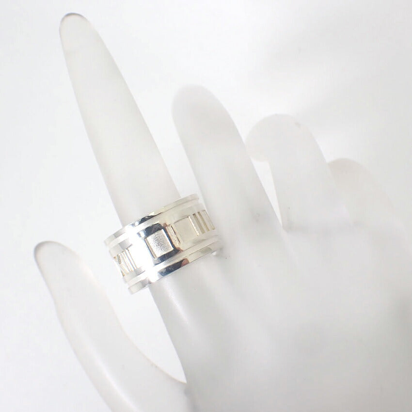 【中古】TIFFANY/ティファニー 925 アトラスワイド リング/13号/j198-4