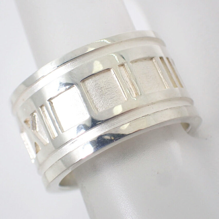 【中古】TIFFANY/ティファニー 925 アトラスワイド リング/13号/j198-4