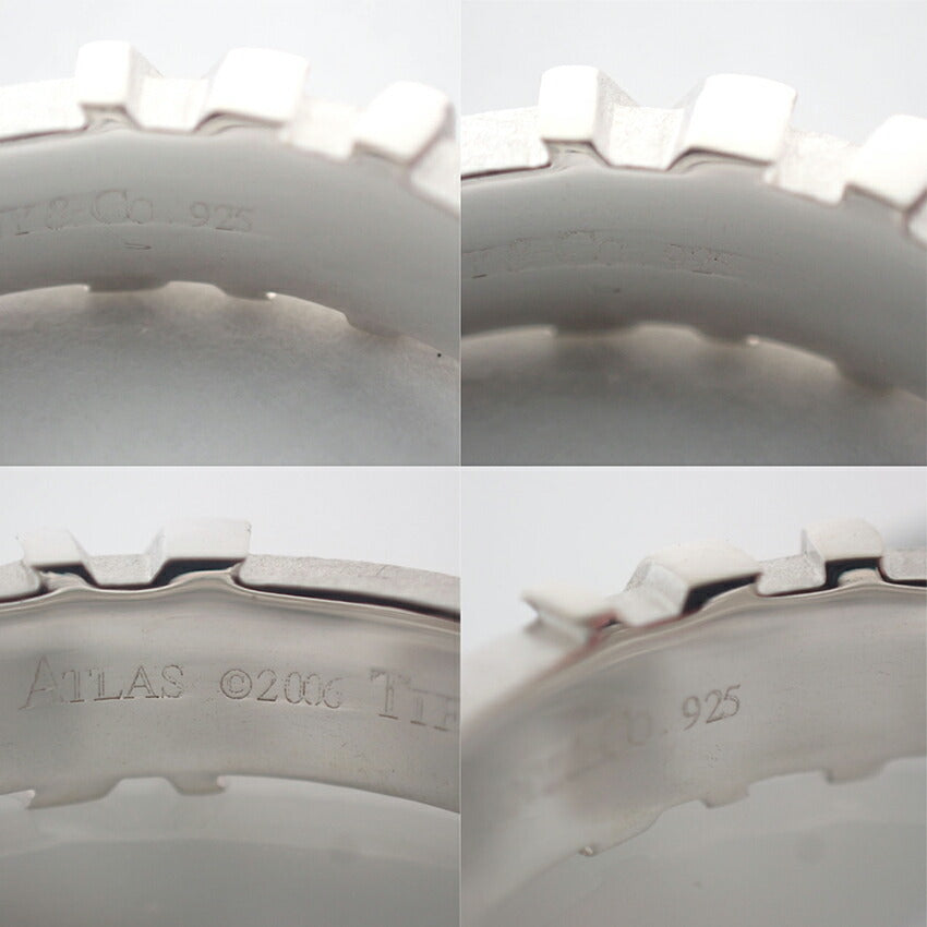 【中古】TIFFANY/ティファニー 925 アトラス リング/10号/j198-6