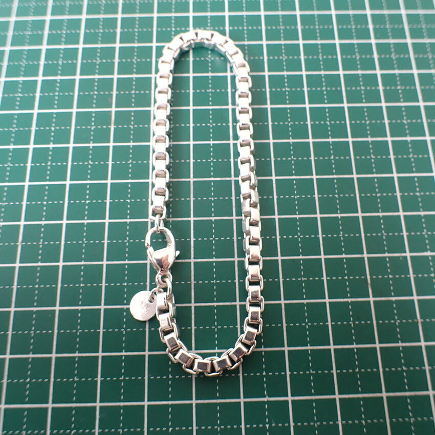 【中古】TIFFANY/ティファニー 925 ベネチアン ブレスレット/j198-7