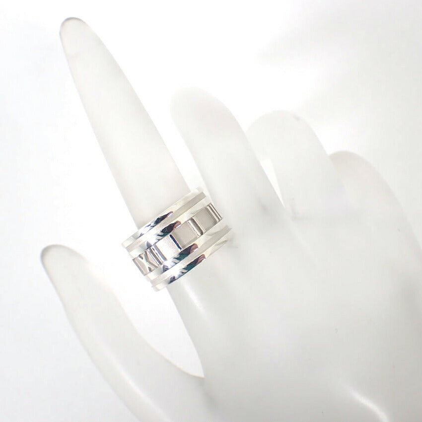 【中古】TIFFANY/ティファニー 925 アトラスワイド リング/10号/j199-5
