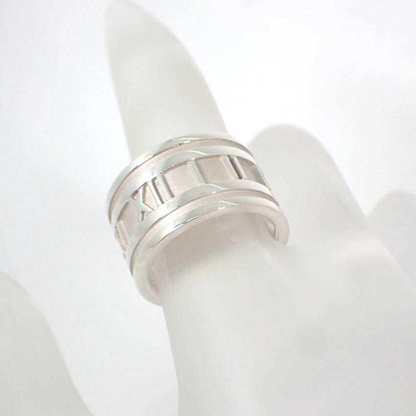 【中古】TIFFANY/ティファニー 925 アトラスワイド リング/10号/j199-5