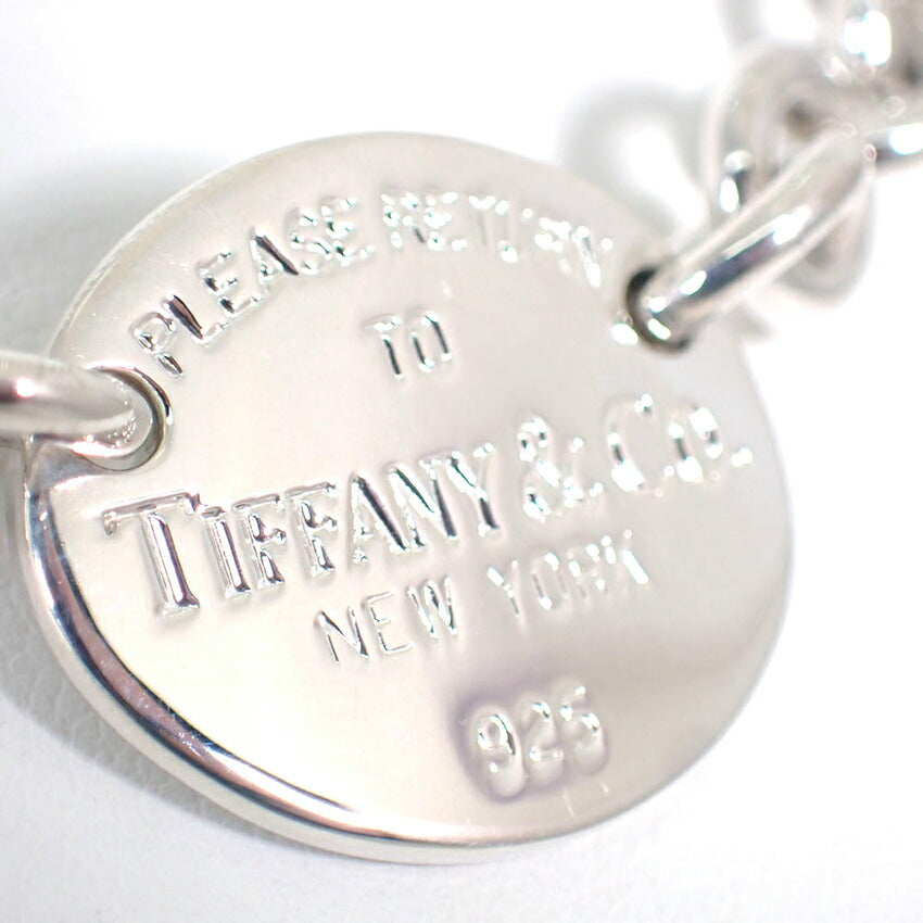 【中古】TIFFANY/ティファニー 925 リターントゥティファニー ハートタグ チョーカー/ネックレス/j199-7