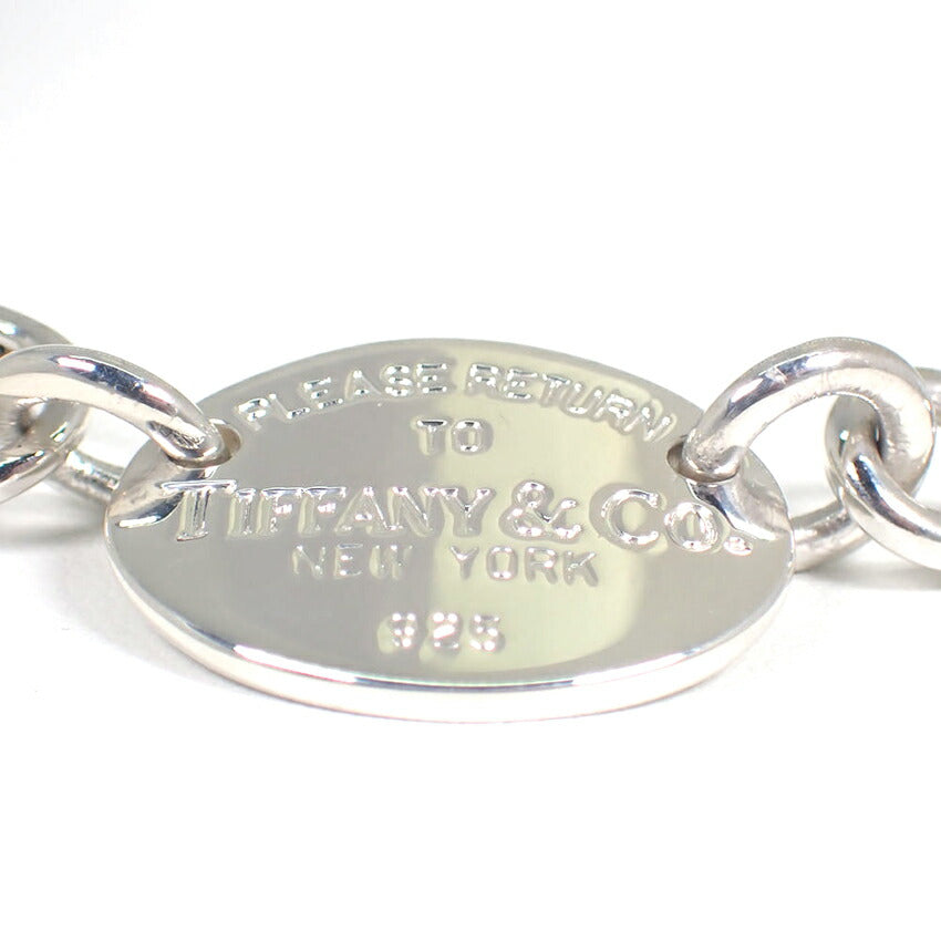 【中古】TIFFANY/ティファニー 925 リターントゥティファニー ハートタグ チョーカー/ネックレス/j199-7