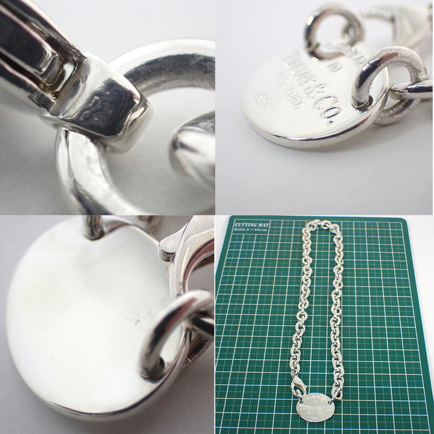 【中古】TIFFANY/ティファニー 925 リターントゥティファニー ハートタグ チョーカー/ネックレス/j199-7