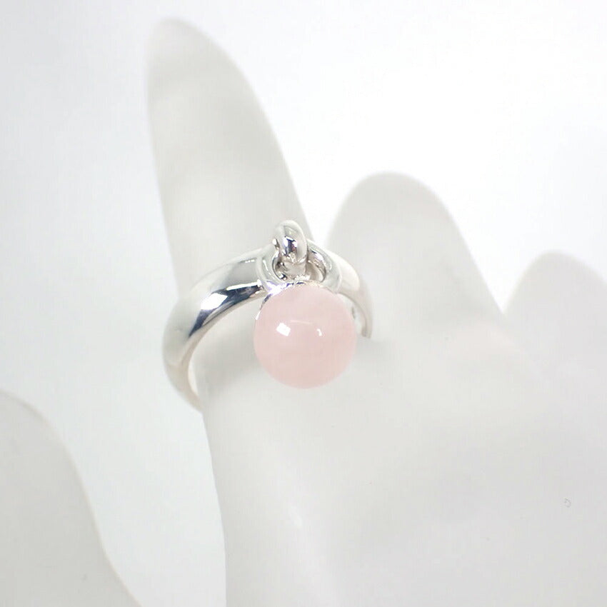 【中古】TIFFANY/ティファニー 925 ローズクォーツ リング /10号/j199-8