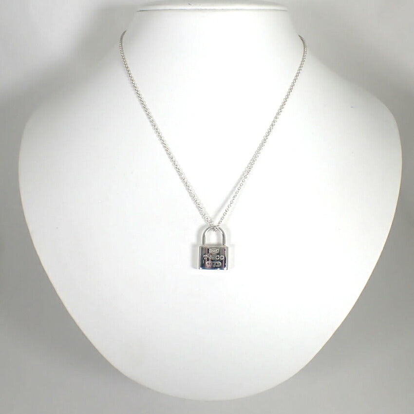 【中古】TIFFANY/ティファニー 925 1837 カデナ ペンダント/ネックレス/j200-1