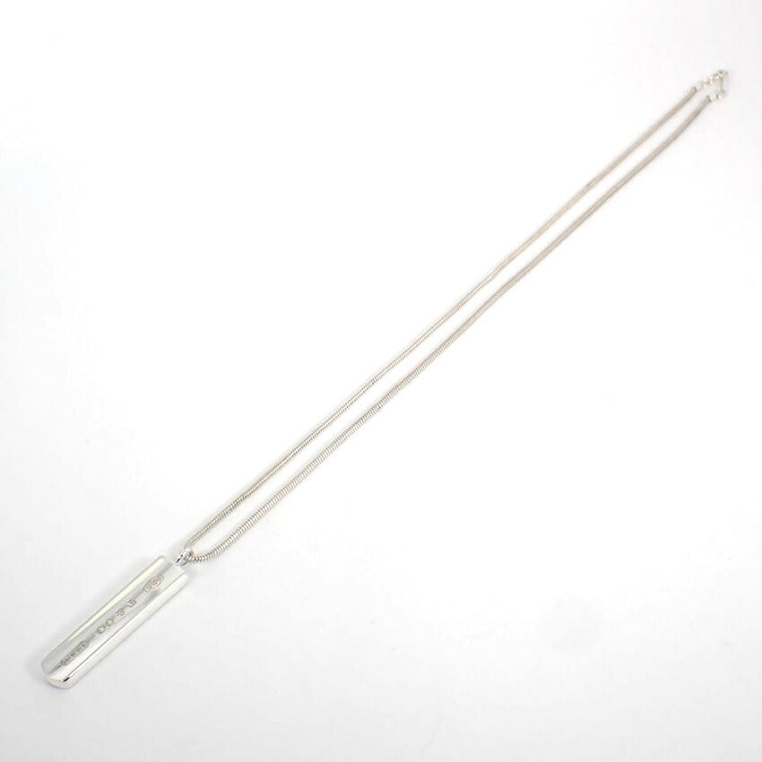 【中古】TIFFANY/ティファニー 925 1837 バー ペンダント/ネックレス/j200-2