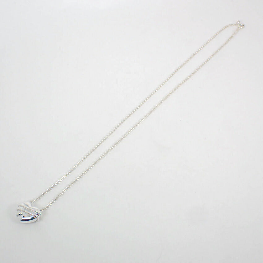【中古】TIFFANY/ティファニー 925 ハート＆アロー ペンダント/ネックレス/j200-6
