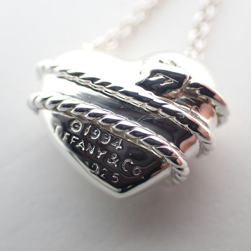 【中古】TIFFANY/ティファニー 925 ハート＆アロー ペンダント/ネックレス/j200-6