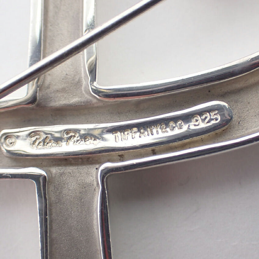 【中古】TIFFANY/ティファニー 925 ラビングハート ブローチ/j201-1