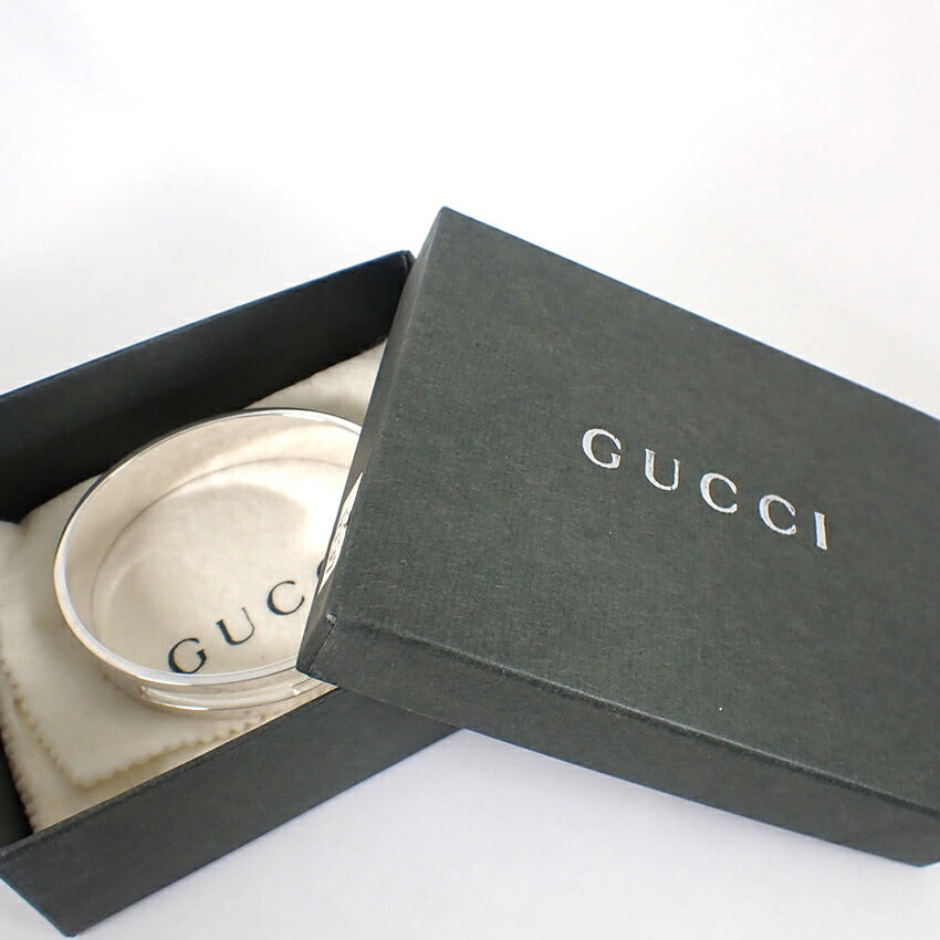 【中古】GUCCI/グッチ 925 ヴィンテージ バングル 箱付き/j201-3