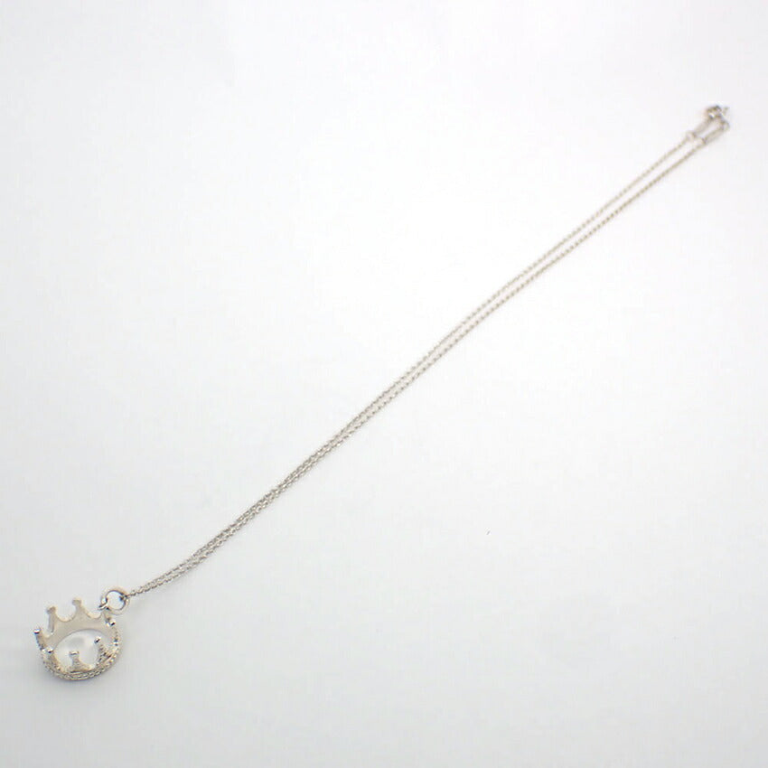 【中古】TIFFANY/ティファニー 925 クラウンチャーム ペンダント/ネックレス/j201-8