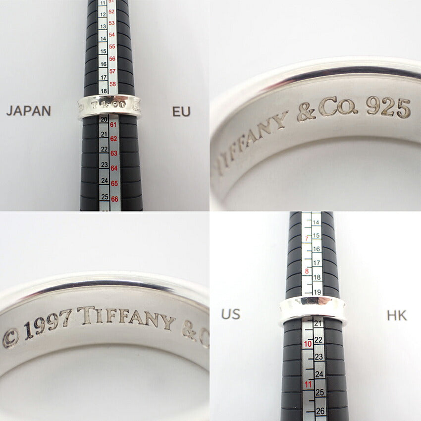 【中古】TIFFANY/ティファニー 925 1837 リング /19.5号/j201-9