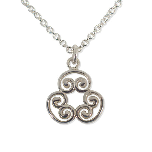 【中古】TIFFANY/ティファニー 925 トリプロ ペンダント/ネックレス/j202-1
