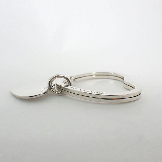 【中古】TIFFANY/ティファニー 925 オープンハートキーリング/j202-4