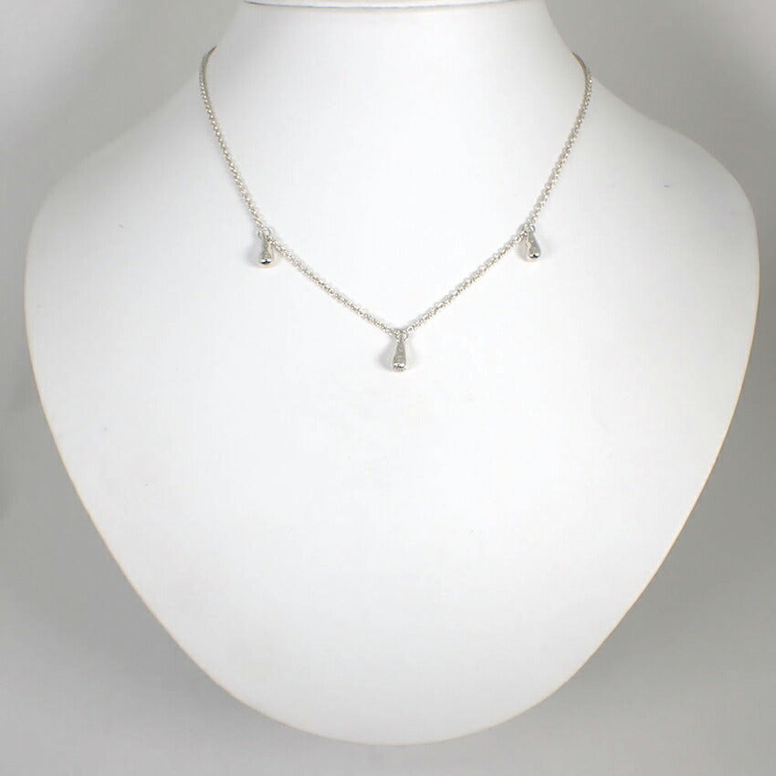 【中古】TIFFANY/ティファニー 925 ティアドロップ ペンダント/ネックレス/j202-7