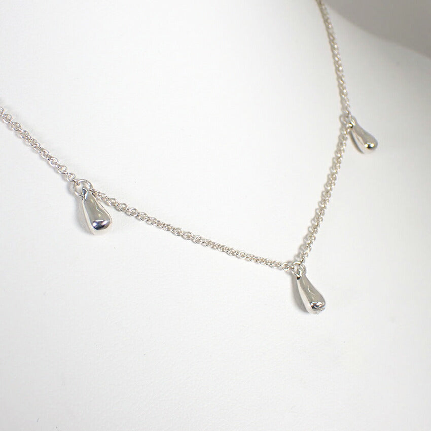 【中古】TIFFANY/ティファニー 925 ティアドロップ ペンダント/ネックレス/j202-7