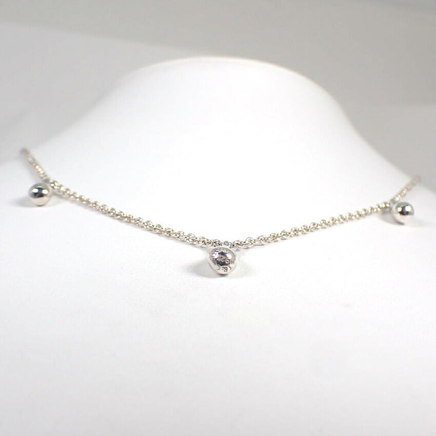 【中古】TIFFANY/ティファニー 925 ティアドロップ ペンダント/ネックレス/j202-7