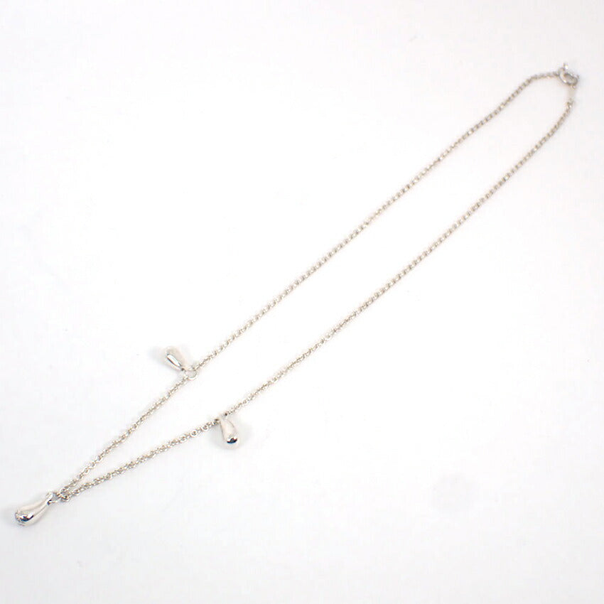 【中古】TIFFANY/ティファニー 925 ティアドロップ ペンダント/ネックレス/j202-7