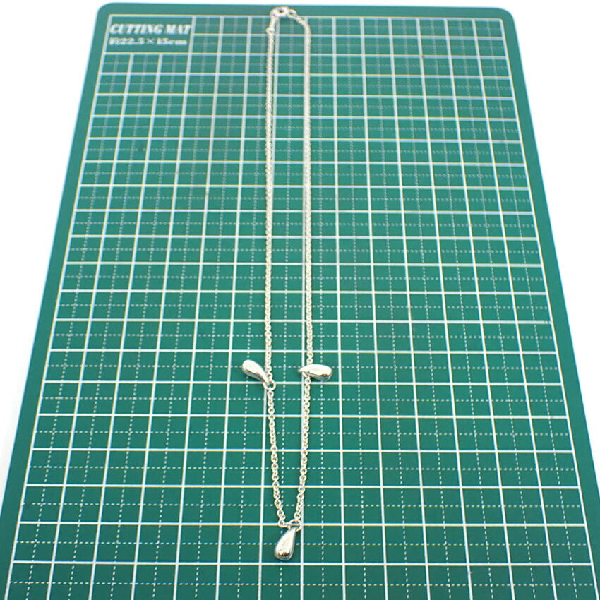 【中古】TIFFANY/ティファニー 925 ティアドロップ ペンダント/ネックレス/j202-7