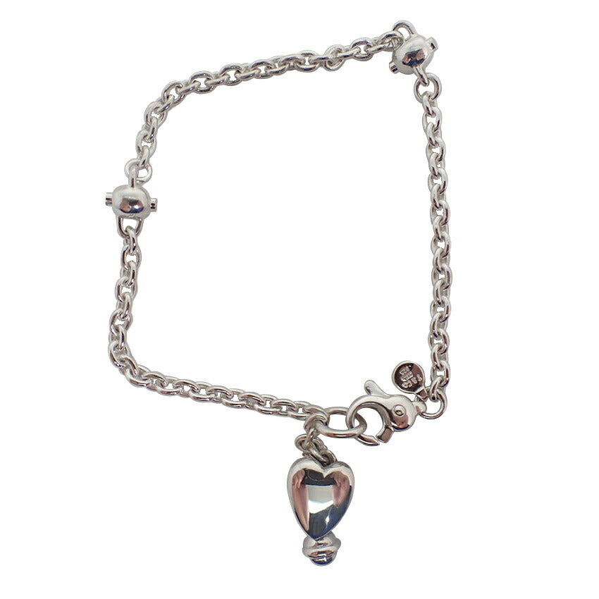 【中古】TIFFANY/ティファニー 925 ハート ブレスレット/j203-11