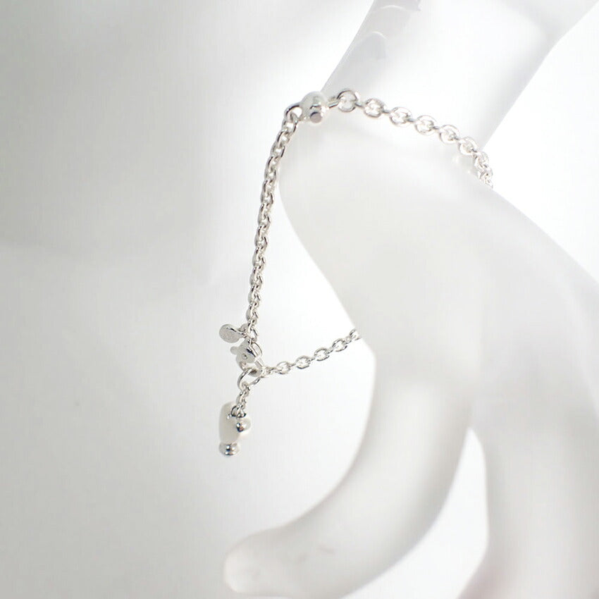 【中古】TIFFANY/ティファニー 925 ハート ブレスレット/j203-11