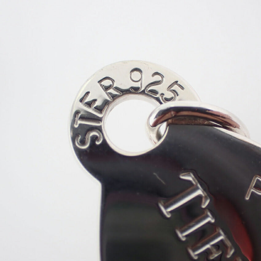 【中古】TIFFANY/ティファニー 925 リターントゥティファニー オーバルタグ ロング ペンダント/ネックレス/j203-2