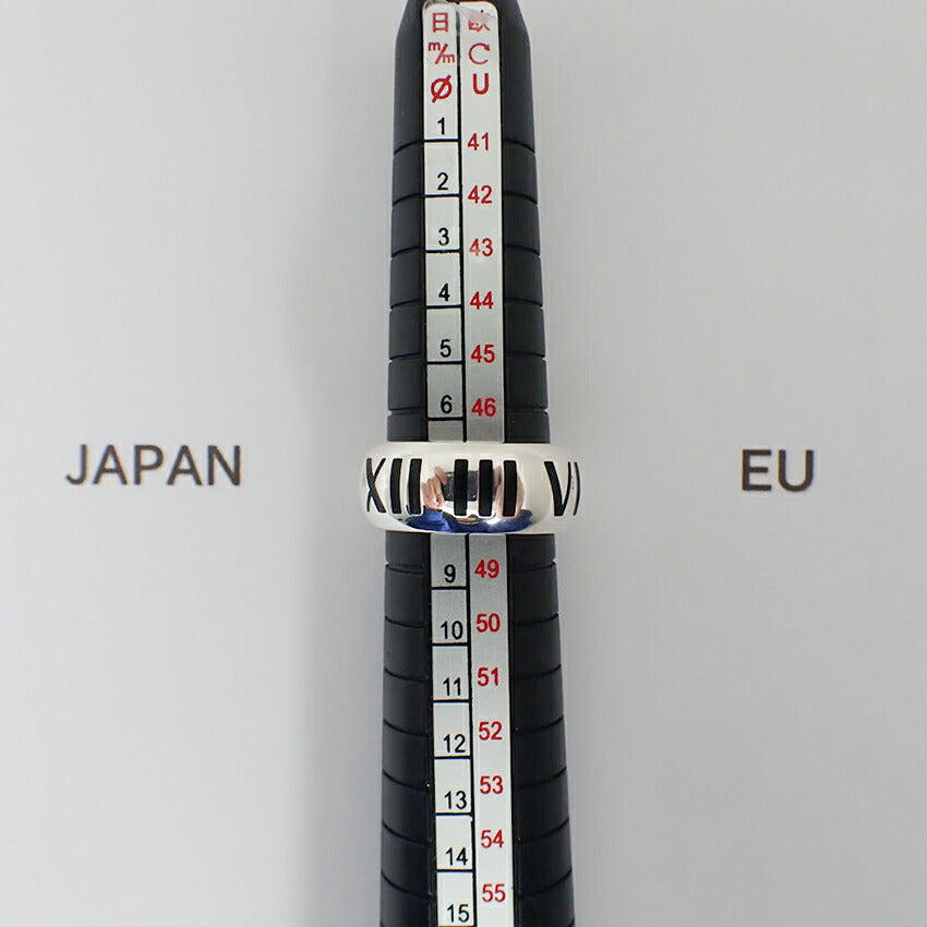 【中古】TIFFANY/ティファニー 925 アトラス ワイド リング /8号/j203-3