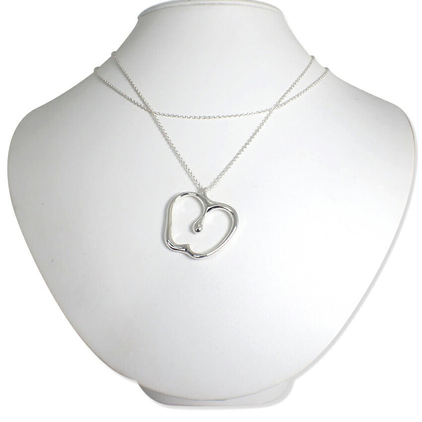 【中古】TIFFANY/ティファニー 925 アップル ペンダント/ネックレス/j203-7