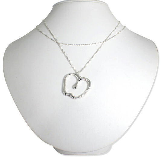 【中古】TIFFANY/ティファニー 925 アップル ペンダント/ネックレス/j203-7