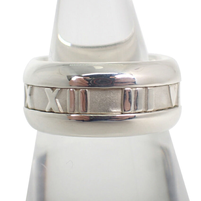 【中古】TIFFANY/ティファニー 925 アトラスワイド リング /14号/j203-8