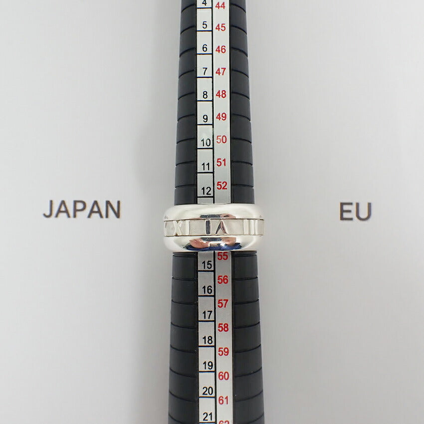 【中古】TIFFANY/ティファニー 925 アトラスワイド リング /14号/j203-8