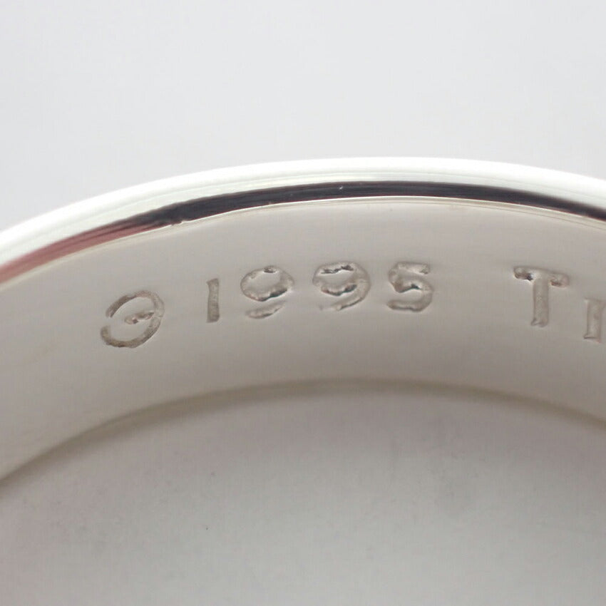 【中古】TIFFANY/ティファニー 925/750 ボールダングル  リング /13号/j203-9