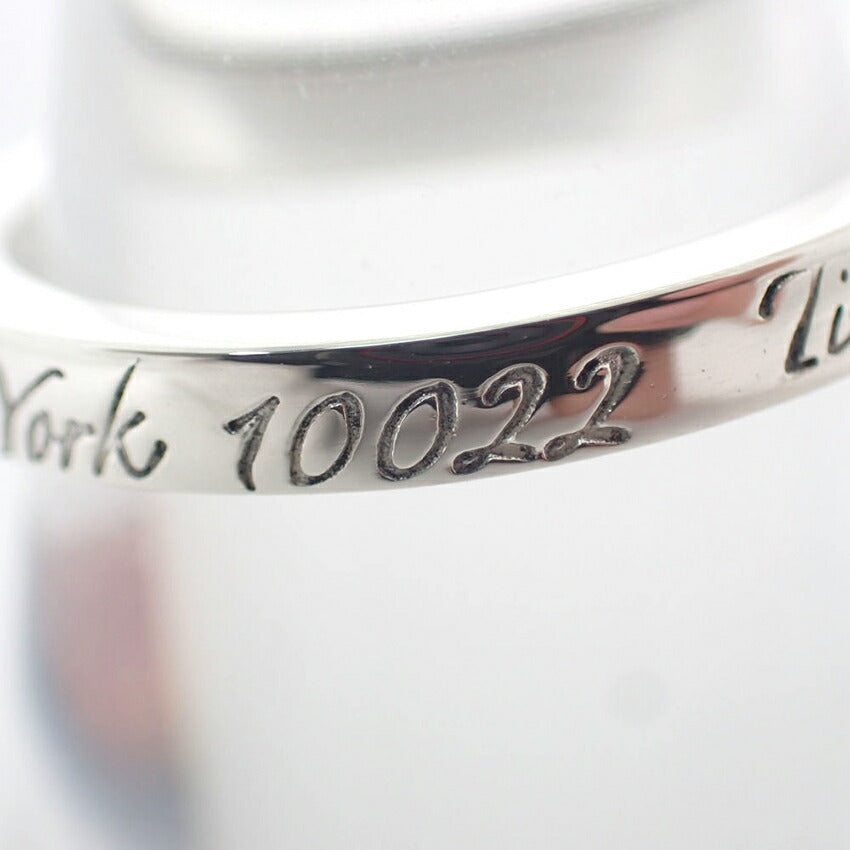 【中古】TIFFANY/ティファニー 925 ノーツ ナロー リング /11.5号/j205-3