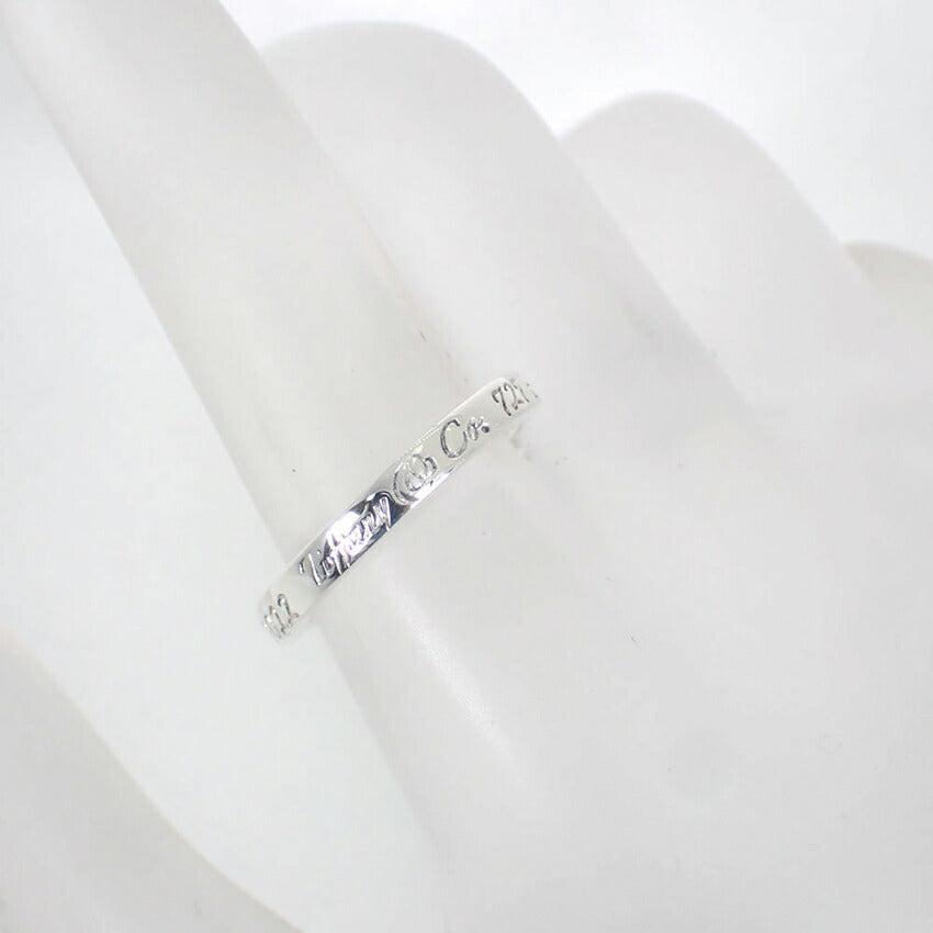 【中古】TIFFANY/ティファニー 925 ノーツ ナロー リング /11.5号/j205-3