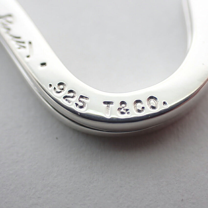 【中古】TIFFANY/ティファニー 925 ハートキーリング/j205-4