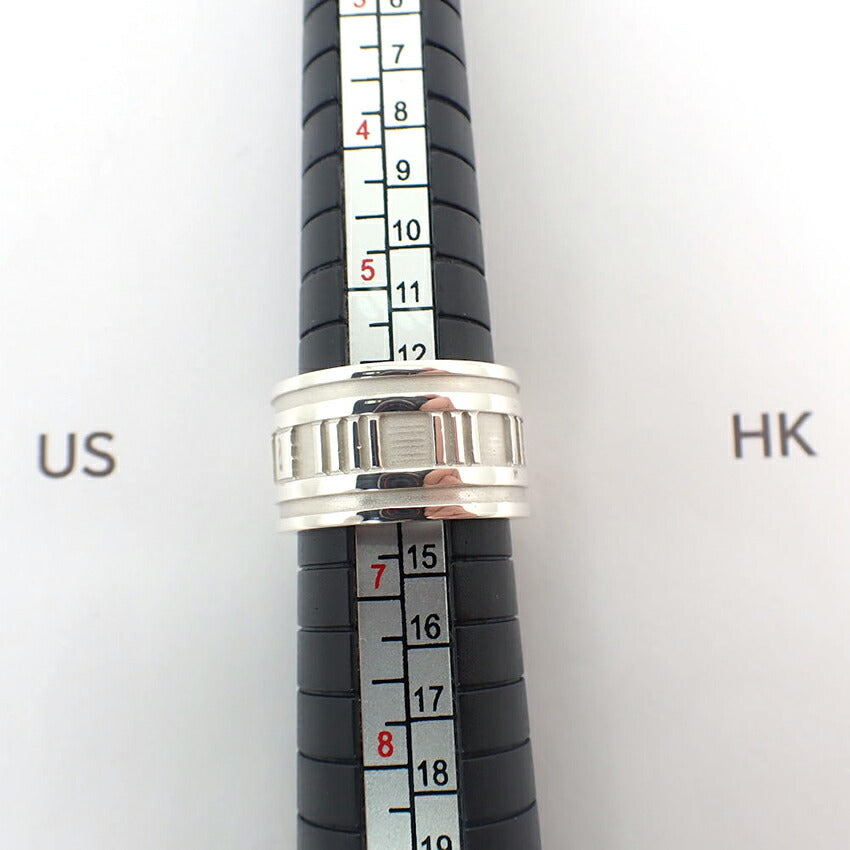 【中古】TIFFANY/ティファニー 925 アトラス ワイド リング/12.5号/j205-6