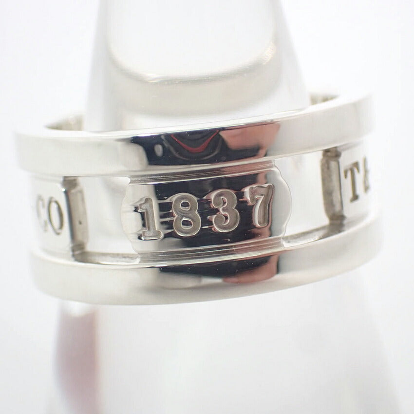 【中古】TIFFANY/ティファニー 925 1837 エレメント リング /14号/j205-7