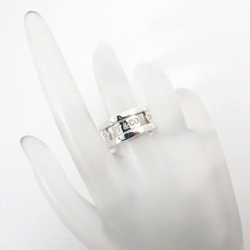 【中古】TIFFANY/ティファニー 925 1837 エレメント リング /14号/j205-7